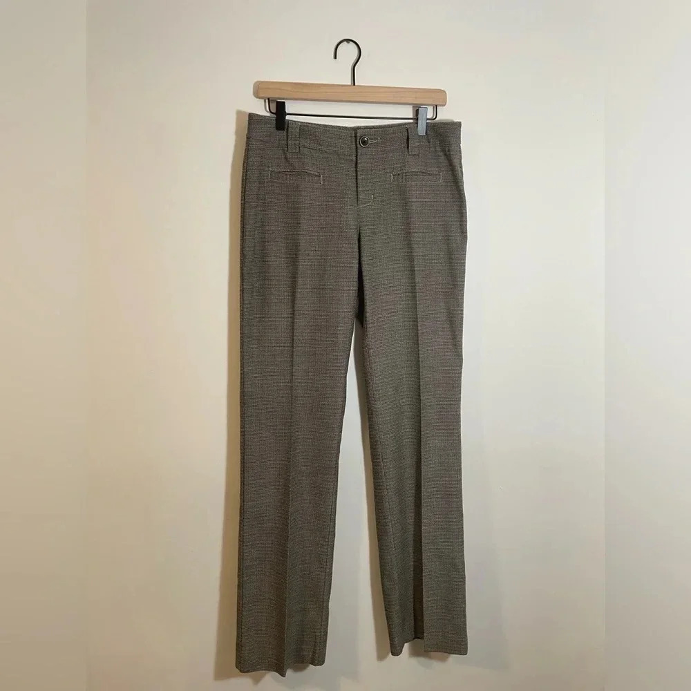CAbi Tweed Suit:Jacket (Sz 8)&Pants (Sz 6) Gray Crop Ruched Sleeve Blazer Career - Picture 12 of 16